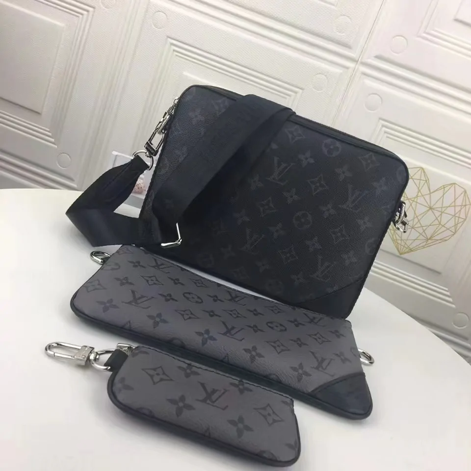 Louis vuitton tas heren blauw sale