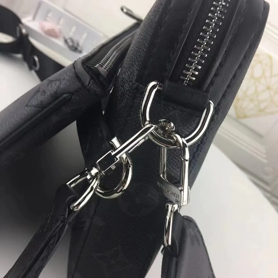 Louis Vuitton Duo Messenger Bag Black - Afbeelding 10