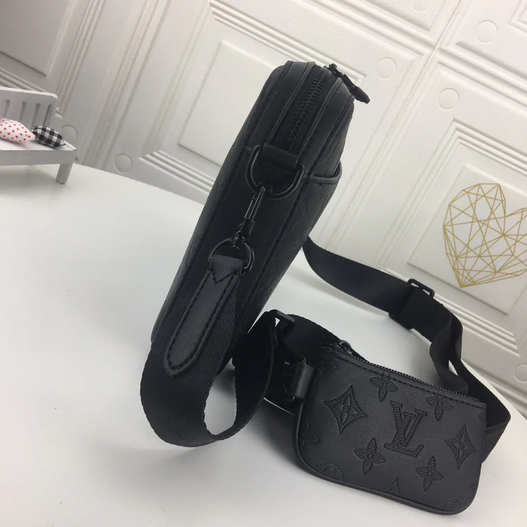 Louis Vuitton Duo Messenger Bag Black - Afbeelding 7