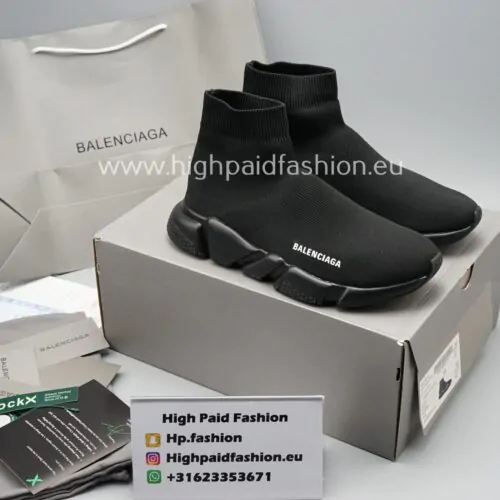 Balenciaga Speed Trainers Black