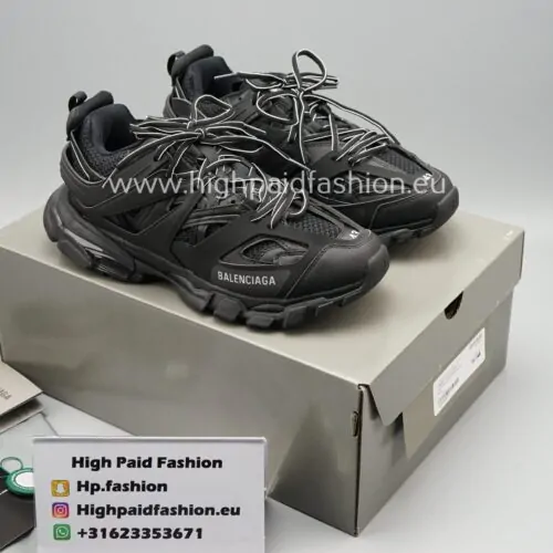 Balenciaga Track Runners Black