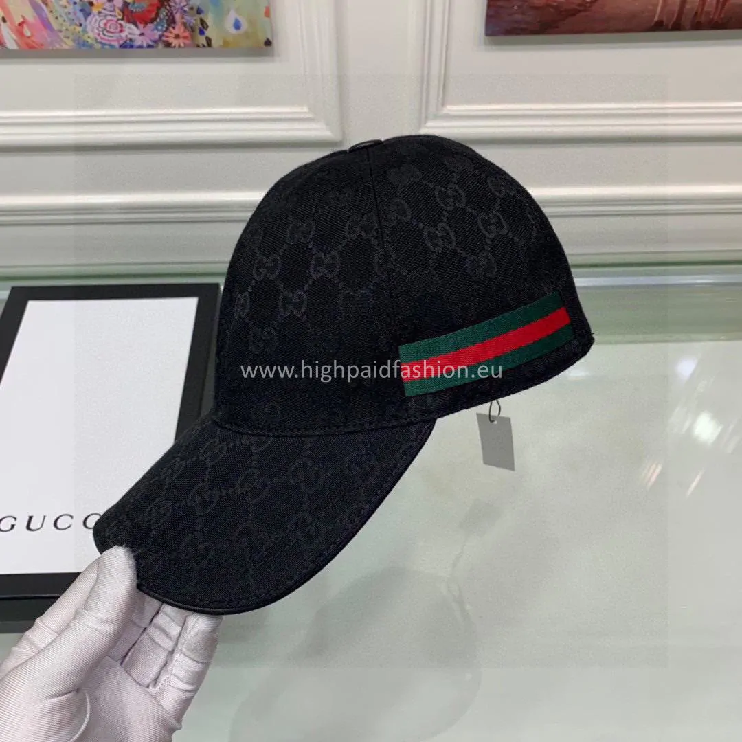 Gucci Cap Classic Black - Afbeelding 4