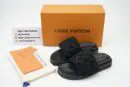 Louis Vuitton Pool Pillow Flat Comfort Mule Sandels Black